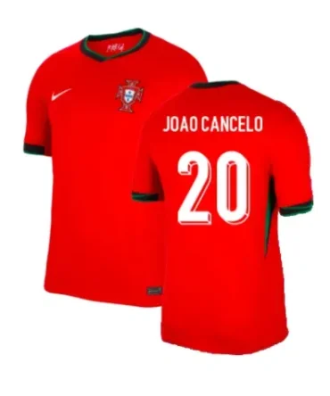 Kinder JOAO CANCELO Portugal 2024/25 Heimtrikot
