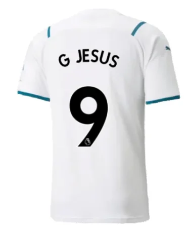 Herren G.JESUS Manchester City 2021/22 Auswärtstrikot