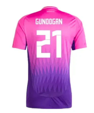 Damen GUNDOGAN Deutschland 2024 Auswärtstrikot