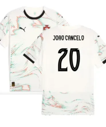 Damen JOAO CANCELO Portugal 2025/26 Auswärtstrikot