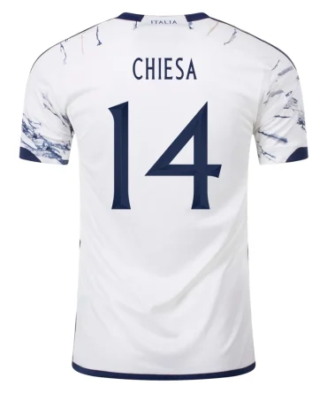 Italien #14 Federico Chiesa Auswärtstrikot 23/24
