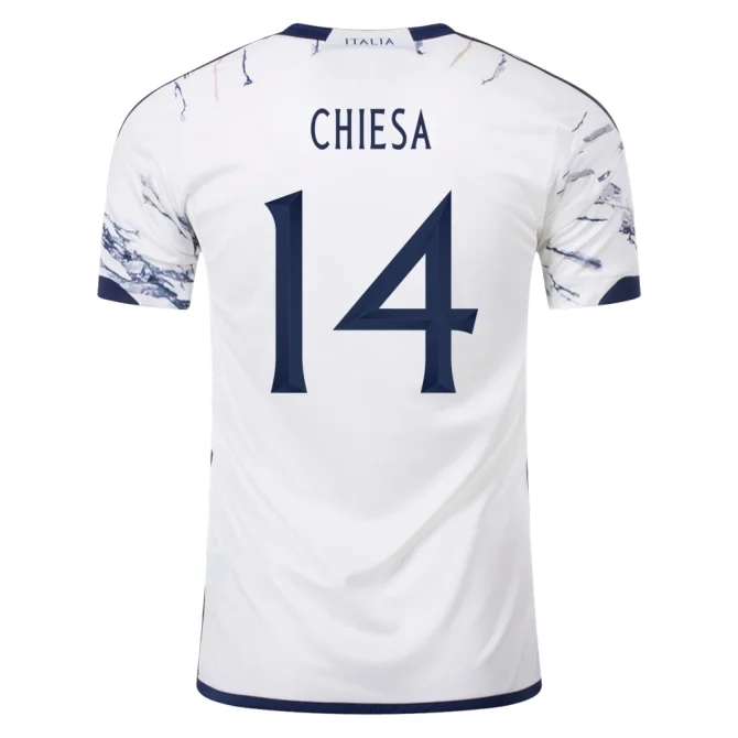 Italien #14 Federico Chiesa Auswärtstrikot 23/24