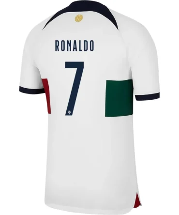 Cristiano Ronaldo #7 Portugal Auswärtstrikot Weltmeisterschaft 2022
