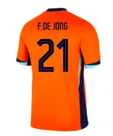 Herren F.DE JONG Niederlande 2024/25 Heimtrikot
