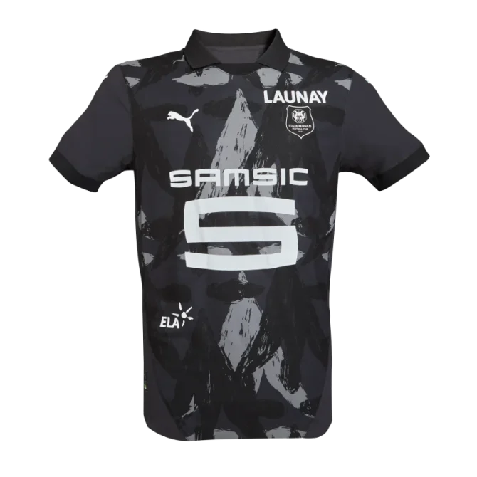 Herren Rennes 2024/25 Drittes Authentisch Trikot