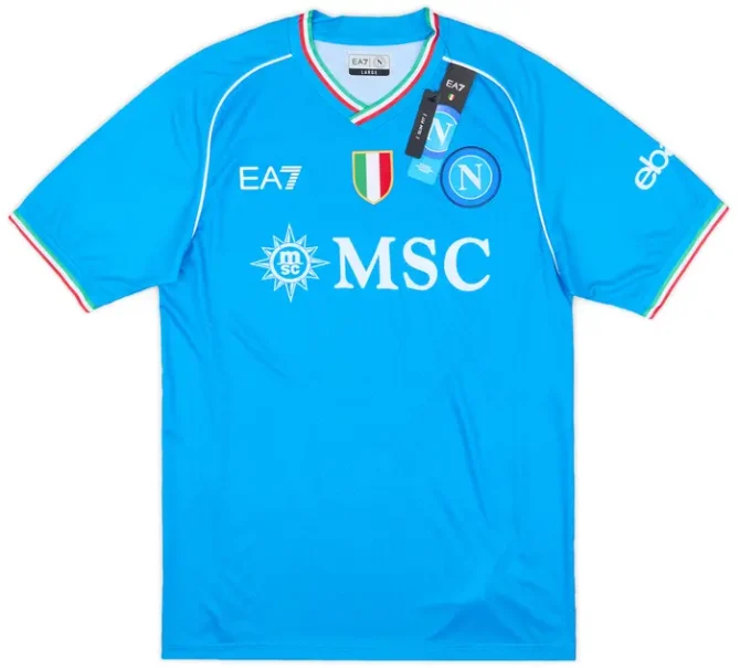 Herren OSIMHEN Napoli 2023/24 Heimtrikot - Image 2
