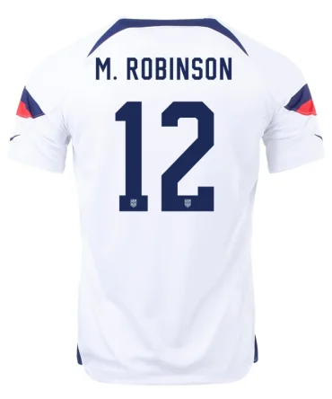 Miles Robinson #12 USMNT Heimtrikot Weltmeisterschaft 2022