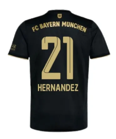 Damen L.HERNANDEZ Bayern München 2021/22 Auswärtstrikot