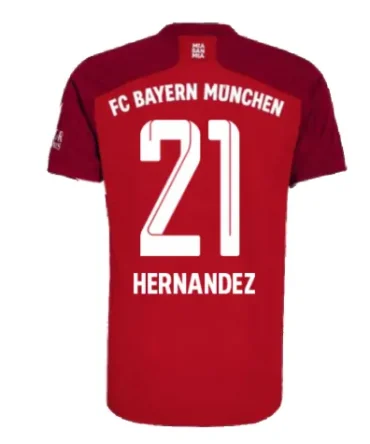 Damen L.HERNANDEZ Bayern München 2021/22 Heimtrikot