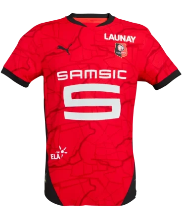 Herren Rennes 2024/25 Heim Authentisch Trikot