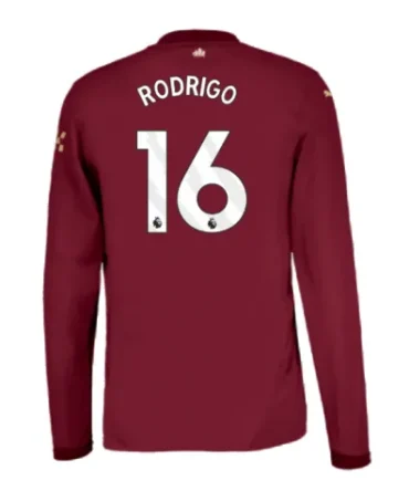 Herren RODRIGO Manchester City 2024/25 Drittes Trikot Langarm