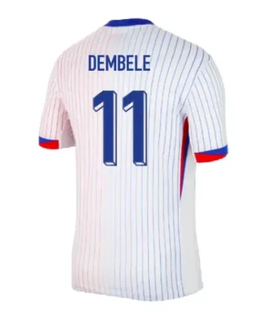 Damen O.DEMBELE Frankreich 2024/25 Auswärtstrikot