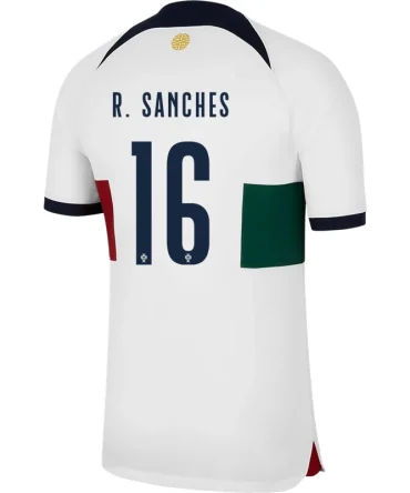 Renato Sanches #16 Portugal Auswärtstrikot Weltmeisterschaft 2022