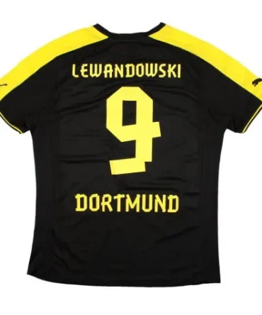 Kinder LEWANDOWSKI Borussia Dortmund 2013/14 Auswärtstrikot