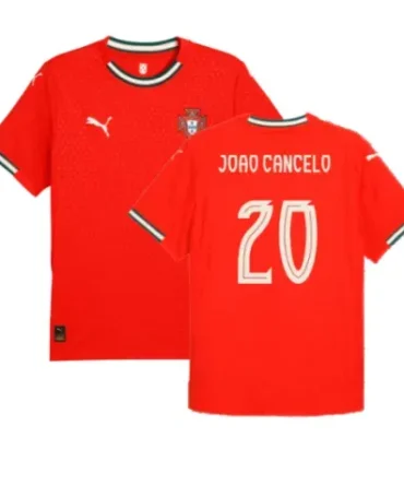 Damen JOAO CANCELO Portugal 2025/26 Heimtrikot