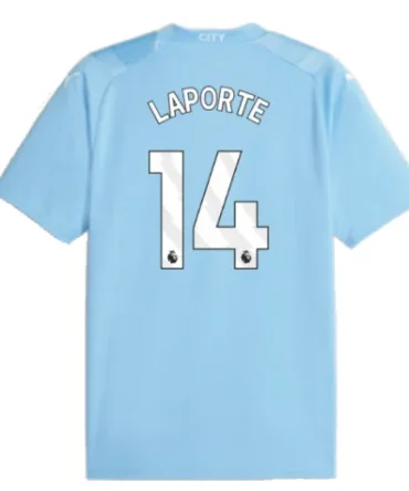 Herren LAPORTE Manchester City 2023/24 Heimtrikot