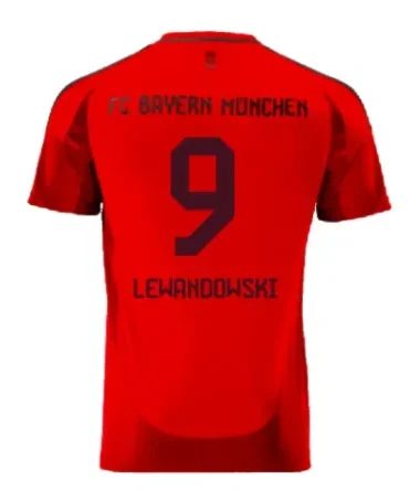 Kinder LEWANDOWSKI Bayern München 2024/25 Heimtrikot