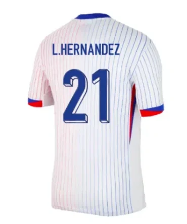 Damen L.HERNANDEZ Frankreich 2024/25 Auswärtstrikot