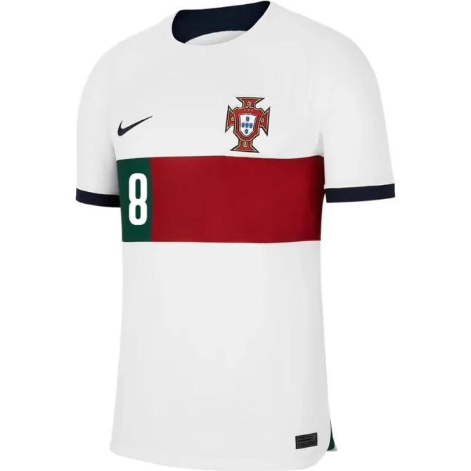 Bruno Fernandes #8 Portugal Auswärtstrikot Weltmeisterschaft 2022 - Image 2