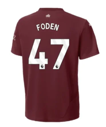 Damen FODEN Manchester City 2024/25 Drittes Trikot