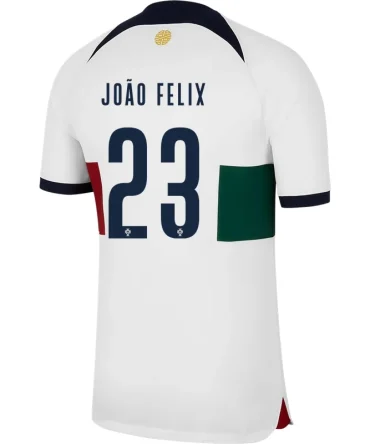 João Félix #23 Portugal Auswärtstrikot Weltmeisterschaft 2022