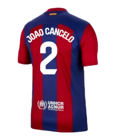 Damen JOAO CANCELO FC Barcelona 2023/24 Heimtrikot