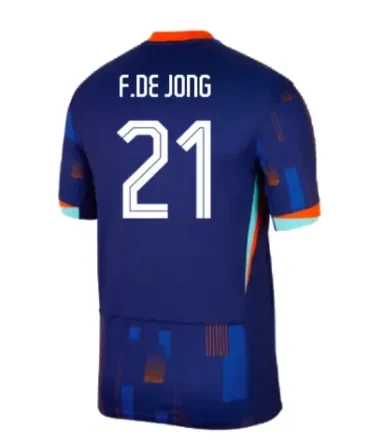 Damen F.DE JONG Niederlande 2024/25 Auswärtstrikot