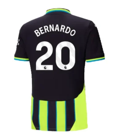 Kinder BERNARDO Manchester City 2024/25 Ausw?rtstrikot