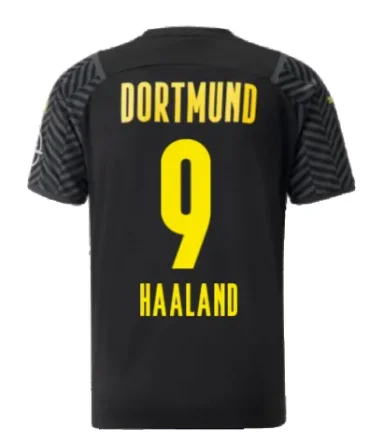 Herren HAALAND Borussia Dortmund 2021/22 Auswärtstrikot